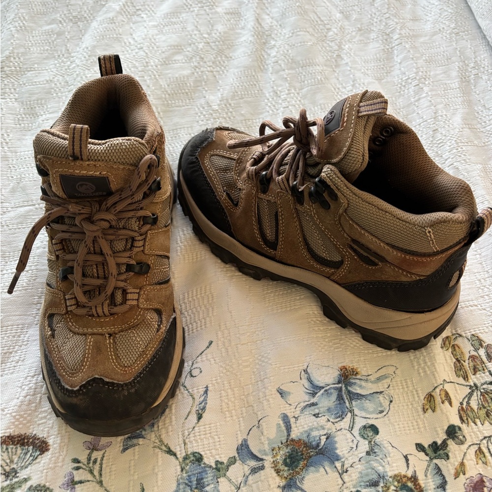 Tamarack Brown and Black Hiking Boots